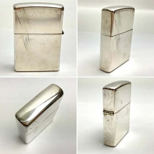 【中古品】ジッポー Zippo STERLING 2000 スターリングシルバー インサイドユニット刻印L XV/1999年12月製造 USA製