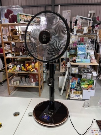 TOYOTOMI 2023年製 FS-D30HE3 DCモーター搭載 リビング扇風機 PURE BREEZE リモコン付属 動作確認済 中古美品 ③