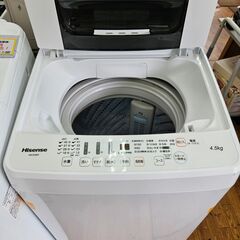リサイクルショップどりーむ鹿大前店】No.10173 ハイセンス 洗濯機 2018年