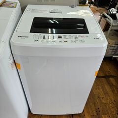 リサイクルショップどりーむ鹿大前店】No.10173 ハイセンス 洗濯機 2018年