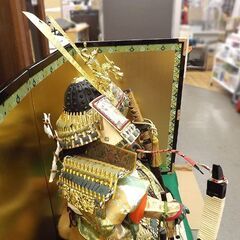 子供大将飾り 御弓太刀飾 御屏風 五月人形 平飾り 高さ67cm 端午の節句 子供の日 札幌市 豊平区 西岡