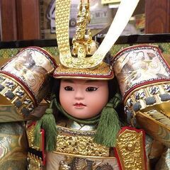 子供大将飾り 御弓太刀飾 御屏風 五月人形 平飾り 高さ67cm 端午の節句 子供の日 札幌市 豊平区 西岡
