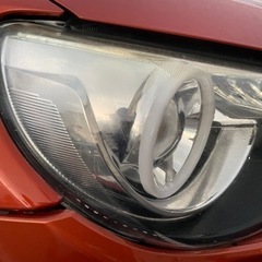 86 自作ヘッドライト イカリング、モノアイ加工