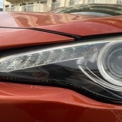 86 自作ヘッドライト イカリング、モノアイ加工