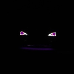 86 自作ヘッドライト イカリング、モノアイ加工