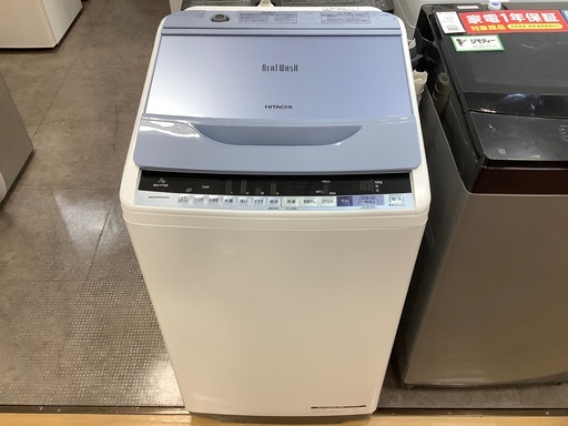 【安心の6ヶ月保証付き！】HITACHIの全自動洗濯機のご紹介です！