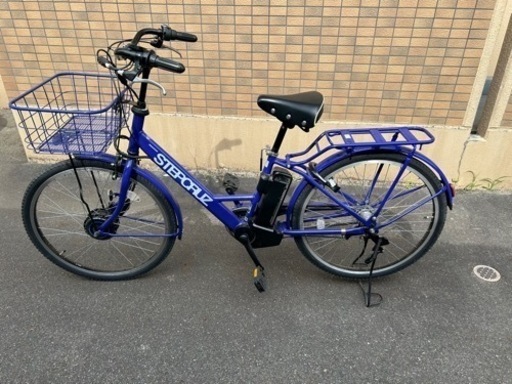 ほぼ新品 電動アシスト自転車 ブリジストン  ステップクルーズ