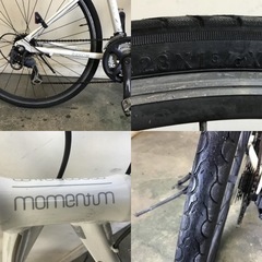 552★岐阜発　GINAT-MOMENTUM / iNEED SE / クロスバイク / MMT Z-3 / 28インチ / 10段変速 / ギヤ確認 / サビ汚れ有り / 現状品　6/29★