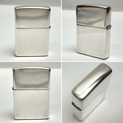 【中古品】ジッポー Zippo STERLING 2000 スターリングシルバー 刻印B XVI/2000年2月製造 USA製 現状品 ケース/他有