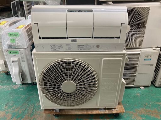 K05407　日立　中古エアコン　主に23畳用　冷房能力　7.1KW ／ 暖房能力　8.5KW