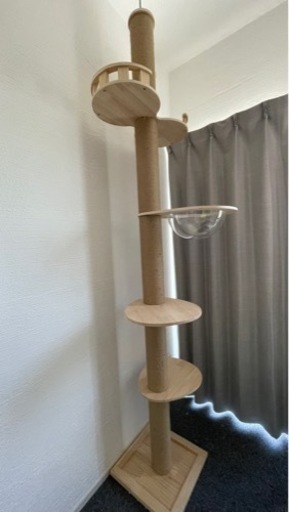 キャットタワー　つっぱりタイプ