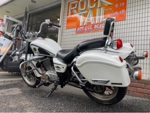 ☆15万円 GZ125HS セル1 実働車 スズキ GZ ボックス付き！125 小型 スズキ