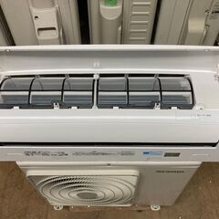 K05409　中古エアコン アイリスオーヤマ 2018年製 主に6畳用 冷房能力 2.2KW / 暖房能力 2.2KW