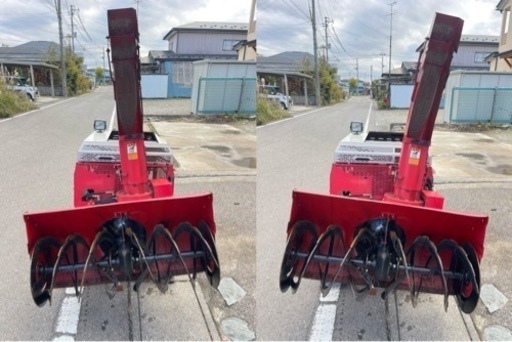 岩手県発　フジイ 除雪機 SC1013MR エンジン始動OK 前後進 確認済み 油圧OK シューター方向調整自動