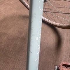 子供用24インチ自転車【東京都狛江市受渡】　6段変速・鍵・藤風カゴ