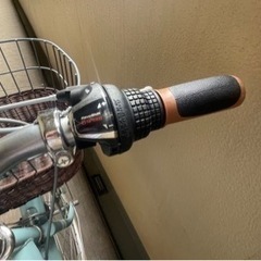 子供用24インチ自転車【東京都狛江市受渡】　6段変速・鍵・藤風カゴ