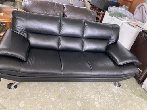 7412円 家具 ソファ 3人掛けソファ 中古 リサイクルショップ宮崎屋住吉 