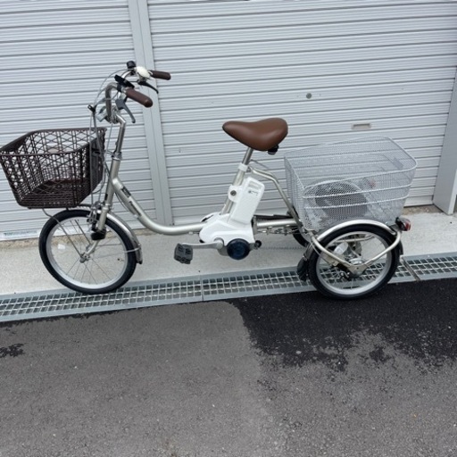 三輪車 Panasonic パナソニック電動アシスト三輪自転車 美品引き取り限定