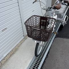 三輪車 Panasonic パナソニック電動アシスト三輪自転車 美品引き取り限定