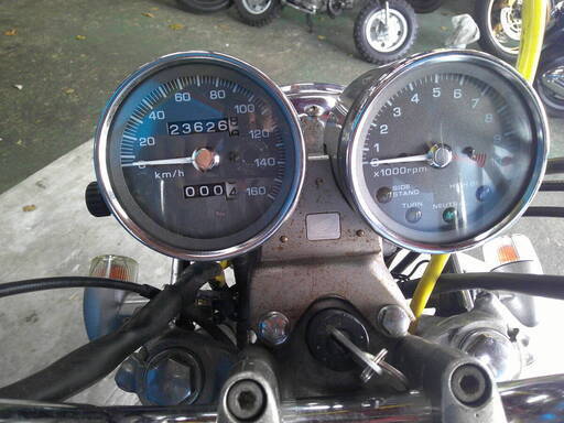 HONDA GB250クラブマン-4 黒/赤 自賠責で乗れます 半額配送