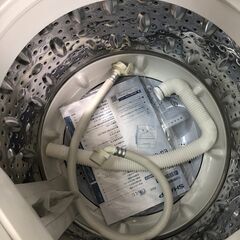 美品 SHARP 全自動洗濯機 4.5Kg ES-GE4E-C 簡易風乾燥機能付　＃48184-1-020