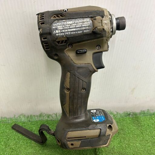 マキタ makita TD171D 充電式インパクトドライバー【リライズ野田愛宕店】【店頭取引限定】【中古】管理番号：ITNF6BQVABJP マキタ makita TD171D 充電式インパクトドライバー【リライズ野田愛宕