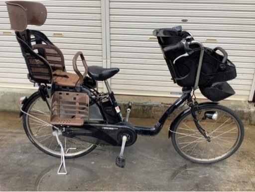 418  パナソニック新機種電動アシスト自転車gyutto 22-26インチブラックボディ