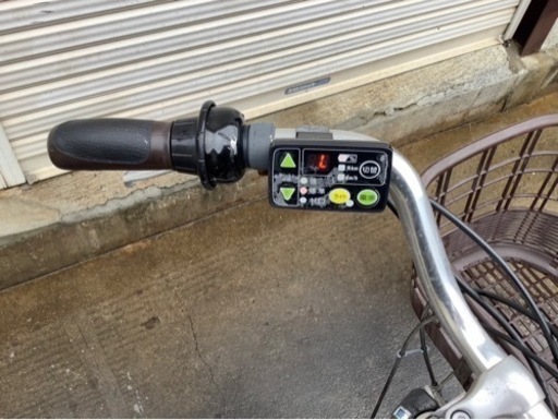 419 ブリヂストン新機種電動アシスト自転車アシスタ24インチアイボリー