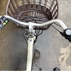 419 ブリヂストン新機種電動アシスト自転車アシスタ24インチアイボリー