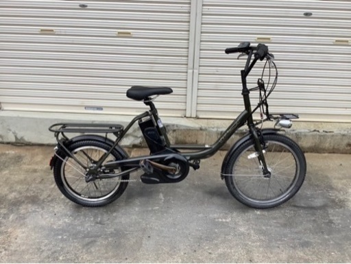 421  ルイガノ電動アシスト自転車20-18インチ　カーキボディー
