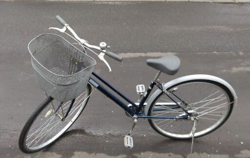 【売約済み】27インチ  中古 自転車 8480円 鍵 ライト付 新規防犯登録料コミ 250