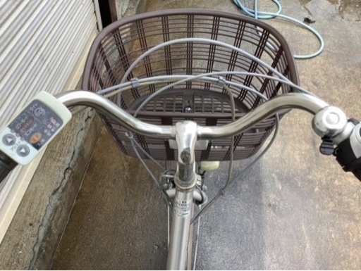 425 パナソニック新機種電動アシスト自転車vivi NX 2 6インチシルバー