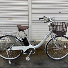 425 パナソニック新機種電動アシスト自転車vivi NX 2 6インチシルバー