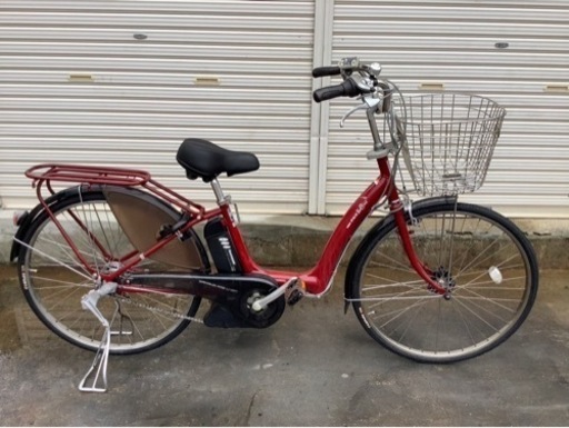 427  ヤマハ新機種電動アシスト自転車pasreffini26インチアズキアルミボディー