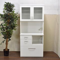 ジモ取引終了7/14】≪zyt1516ジ≫ 2022年製 ニトリ 食器棚/キッチン  