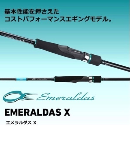 新品未使用 釣竿 ロッド  DAIWAエメラルダス