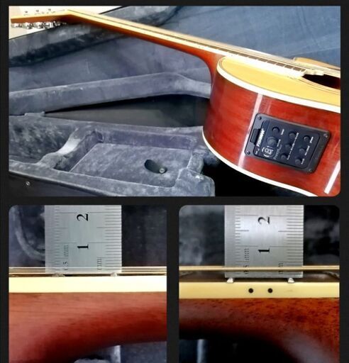 メンテ済み 国産 ピグマリウス 虎杢 S-113 4/4 1995年 ARCHET弓 三角型