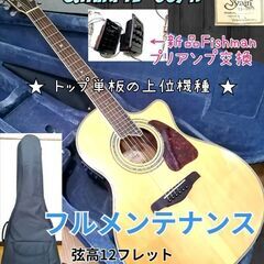 ☆S.YAIRI YE-50/N ☆エレアコ Fishman搭載☆トップ単板♪