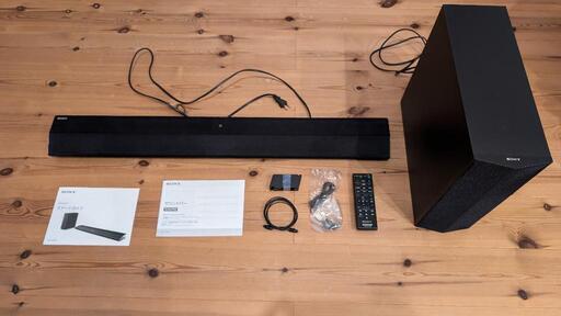 SONY  サウンドバー オーディオシステム  スピーカー 家電 オーディオ