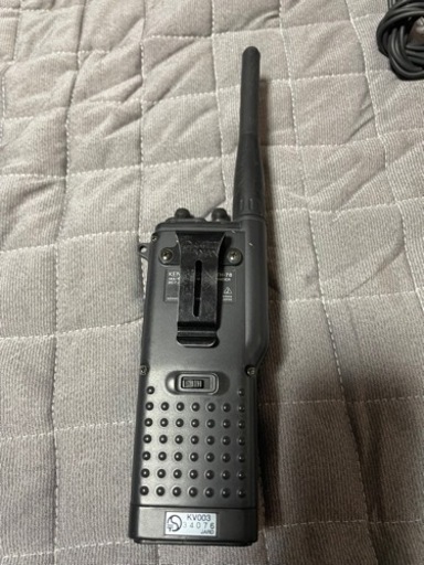 ケンウッド 無線機 ハンディー TH-78 ハンドマイク モービル用電源付き