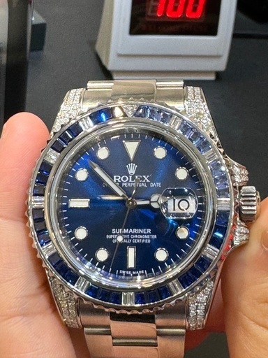 カスタム サブマリーナ NH35搭載MOD カスタム時計 サブマリーナ