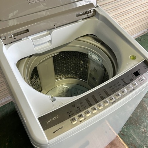 BG1☆日立☆ 美品 2021年製 洗濯機 家庭用洗濯機 BW-V80F 8.0