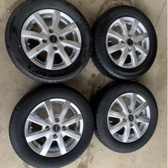 訳あり　格安❗️中古　軽自動車　ホイール　タイヤ　セット　155/65R13　