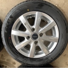 訳あり　格安❗️中古　軽自動車　ホイール　タイヤ　セット　155/65R13　