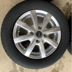 訳あり　格安❗️中古　軽自動車　ホイール　タイヤ　セット　155/65R13　