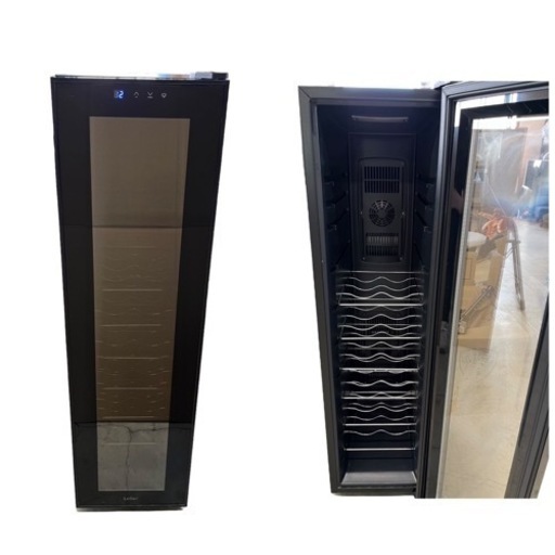 NO.1550 【2019年製】 ルフィエール ワインセラー LW-D18 動作確認済み