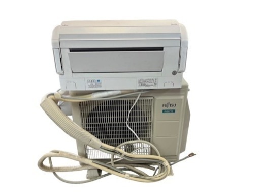 NO.1551 【2020年製】 FUJITSU ルームエアコン nocria ノクリア AS-XW401L2W /  AO- XW401L2 単相 200V 冷房・暖房兼用 家電 空調家電 中古