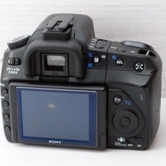 ★SONY α300★純正高倍率レンズ●スマホ転送●シャッターケーブル付き  1ヶ月動作補償あり！ 安心のゆうパック代引き発送！ 送料、代引き手数料無料！