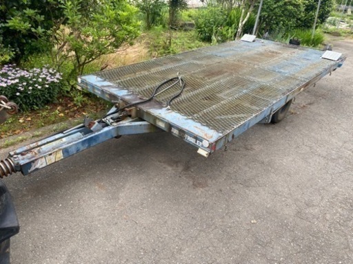 サンワ　コンバイントレーラー　4条コンバインOK
