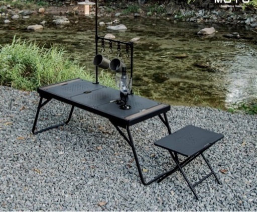 [受付終了]美品　MUTO 　プルマ　IGTテーブル　ハンキングラック　収納袋　アウトドア　キャンプ　テーブル　IGT